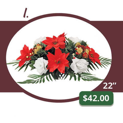 I - Poinsettia Saddle
